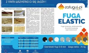 Fuga żywiczna do kostki brukowej i płyt tarasowych. Podłogi epoksydowe z fugą Elastic.