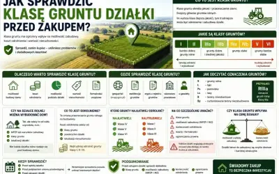 Prowadzenie budowy domu wymaga sprawdzenia klasy gruntu. Dowiedz się, jak to zrobić, by uniknąć problemów i kosztów.